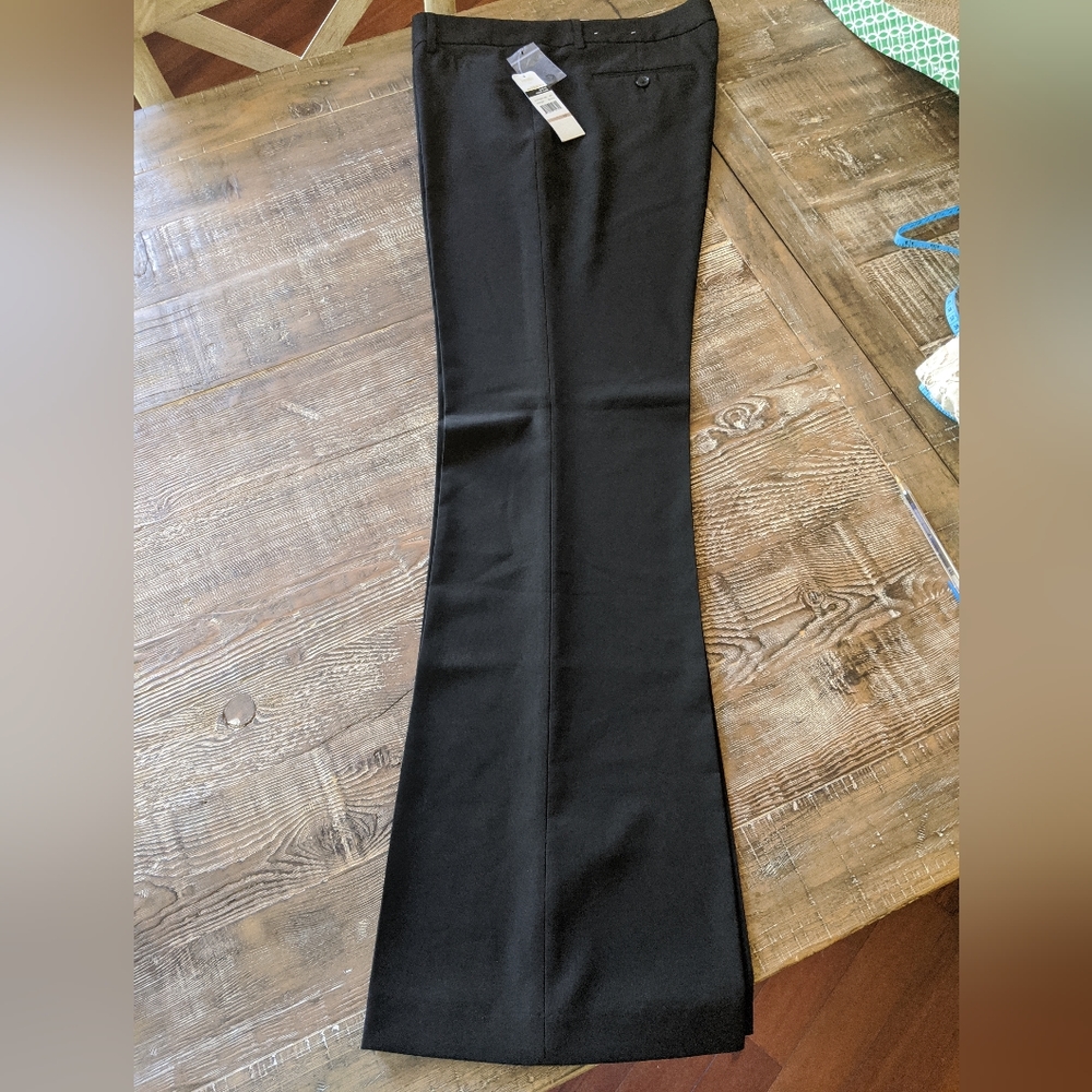 Laundry the Tracey black slim fit slight flare pants